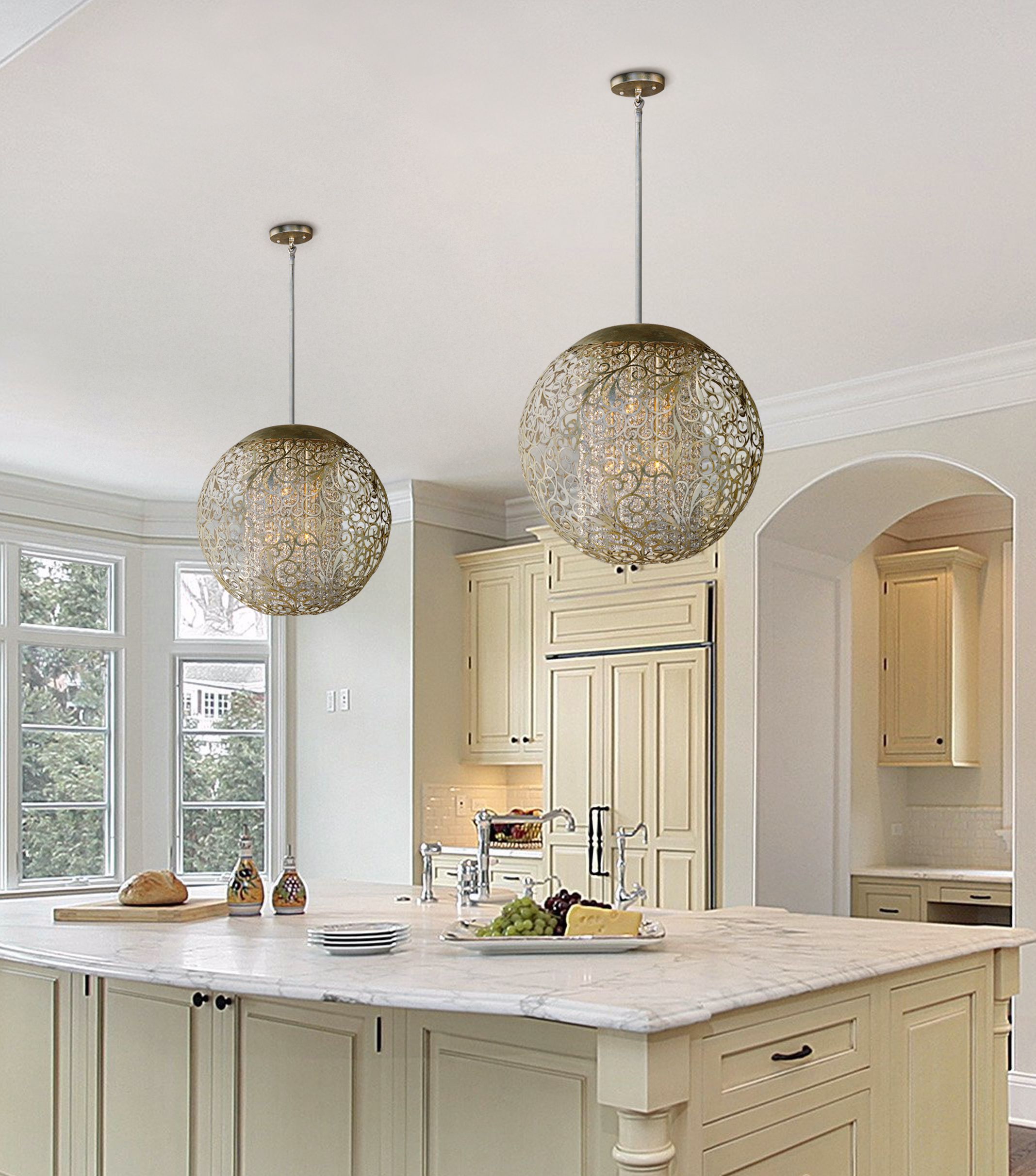 arabesque pendant light