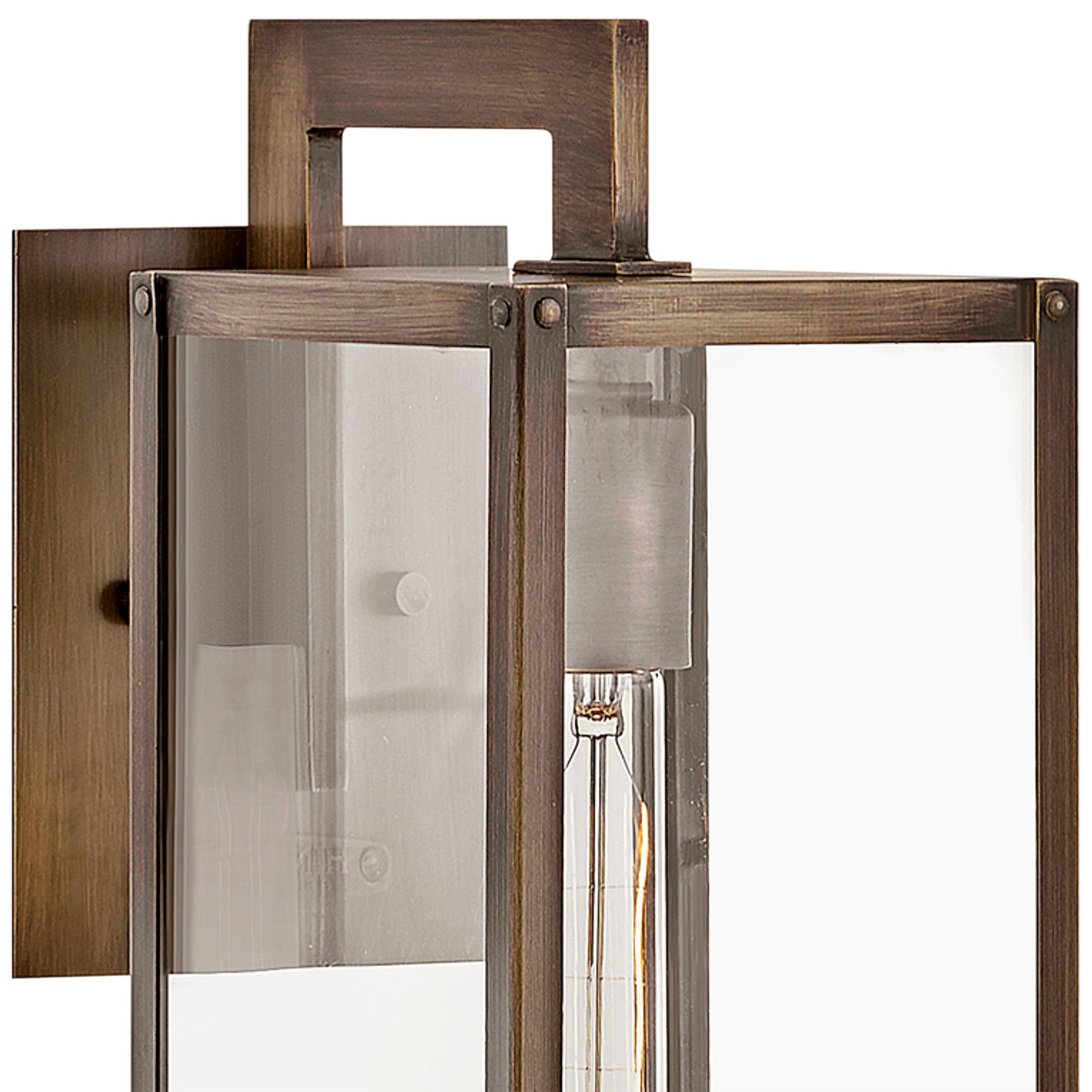 Hinkley Max 13 1/4" High Burnished Bronze Outdoor Wall Light 011E0