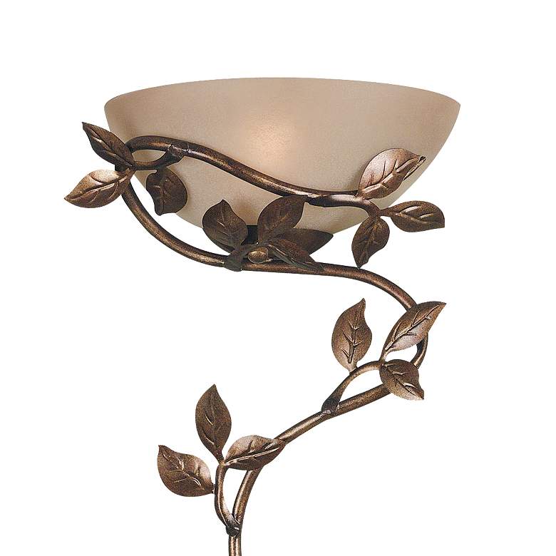 Kenroy Home 53&quot; High Flower and Vine Wallchiere Light more views