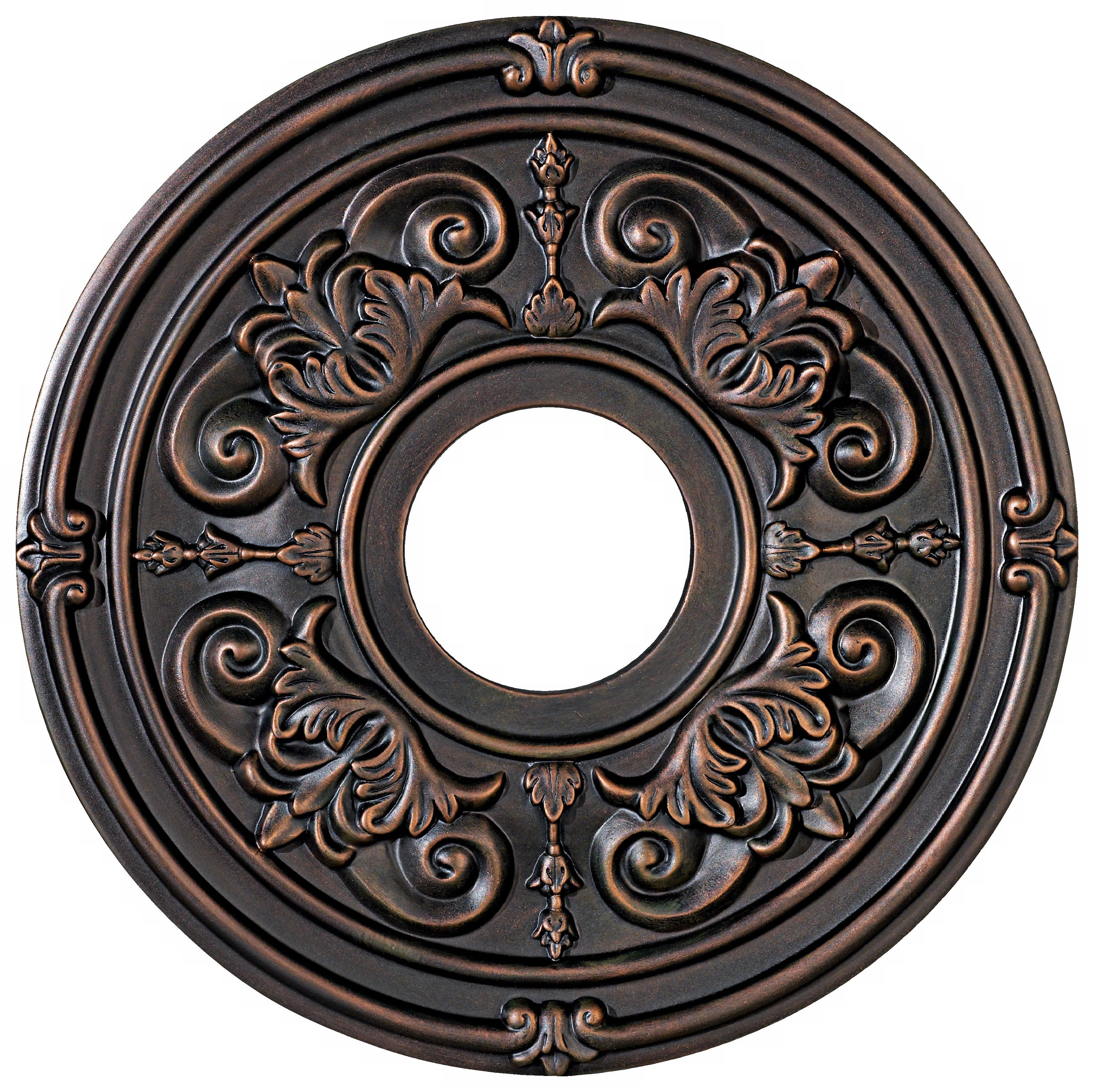 Fleur De Lis 16 Wide Ceiling Medallion 09824 Lamps Plus