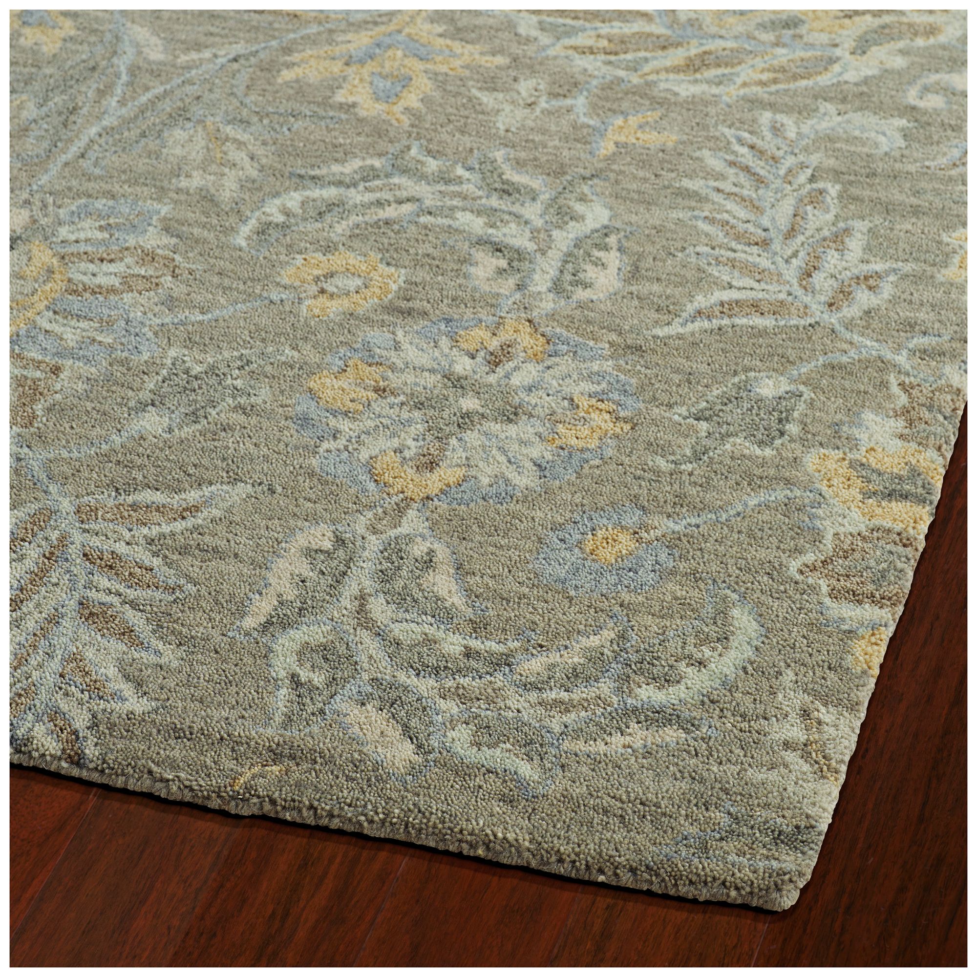 Kaleen Helena 3212 59 Sage Wool Area Rug 12f18 Lamps Plus