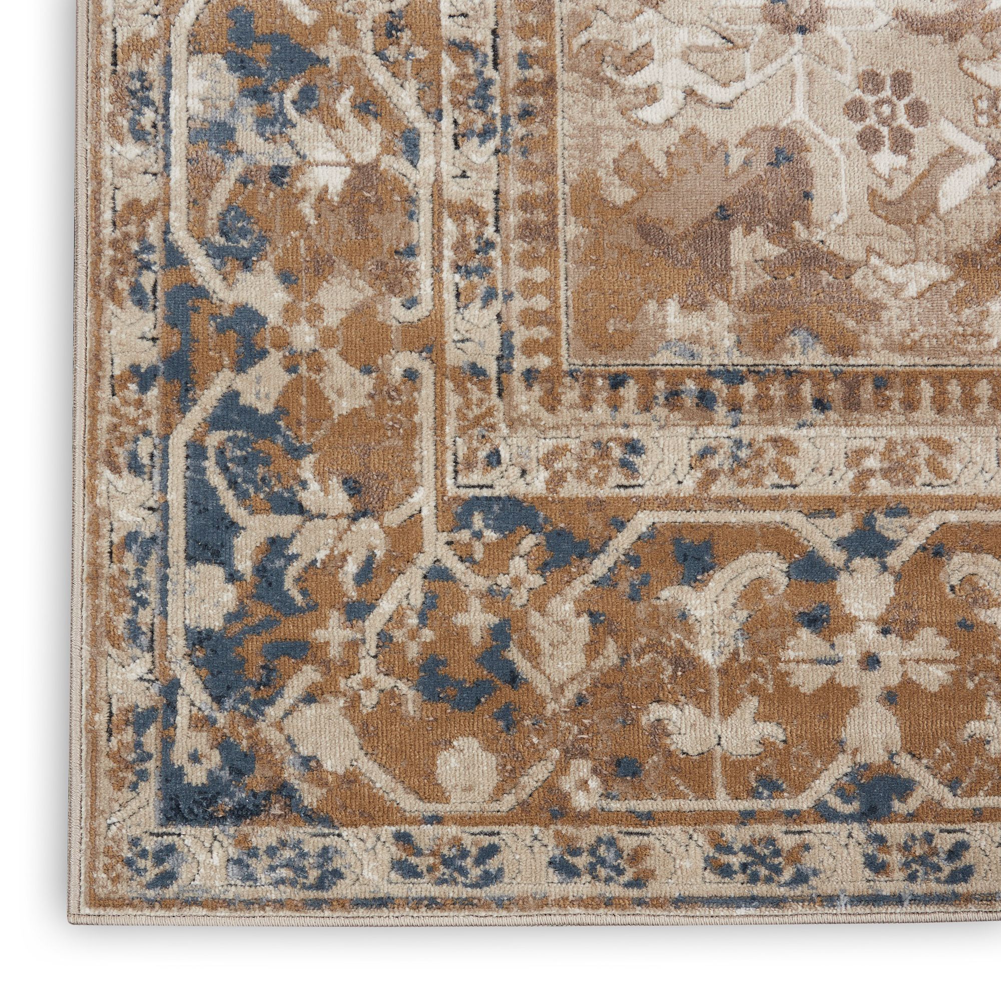 Kathy Ireland Malta MAI05 Taupe Area Rug - #13F51 | Lamps Plus