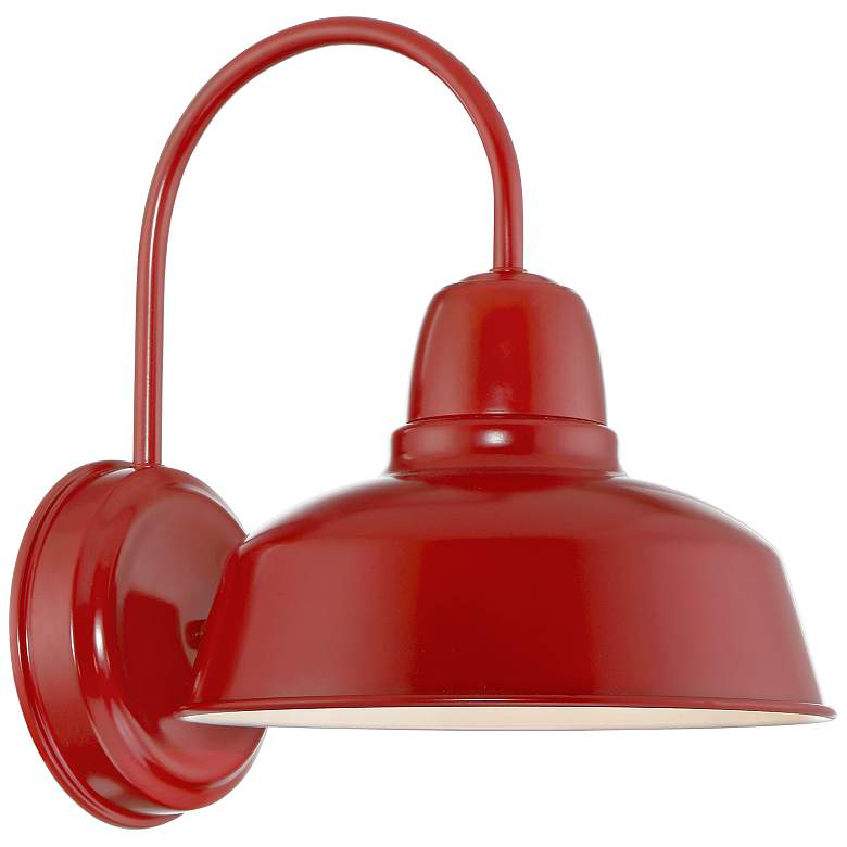 Urban Barn Collection 13&quot; High Red Outdoor Wall Light more views