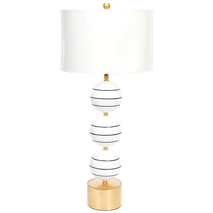 Couture Corona Del Mar Gloss White And, Delmare 60 Floor Lamp