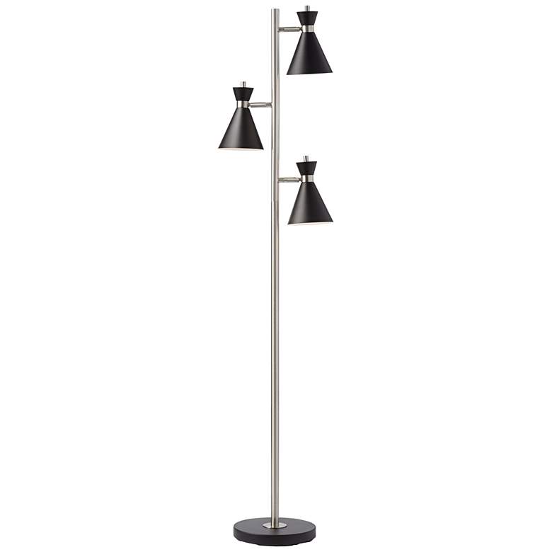 Donovan LED 3-Light Mid-Century Modern Tree Floor Lamp more views