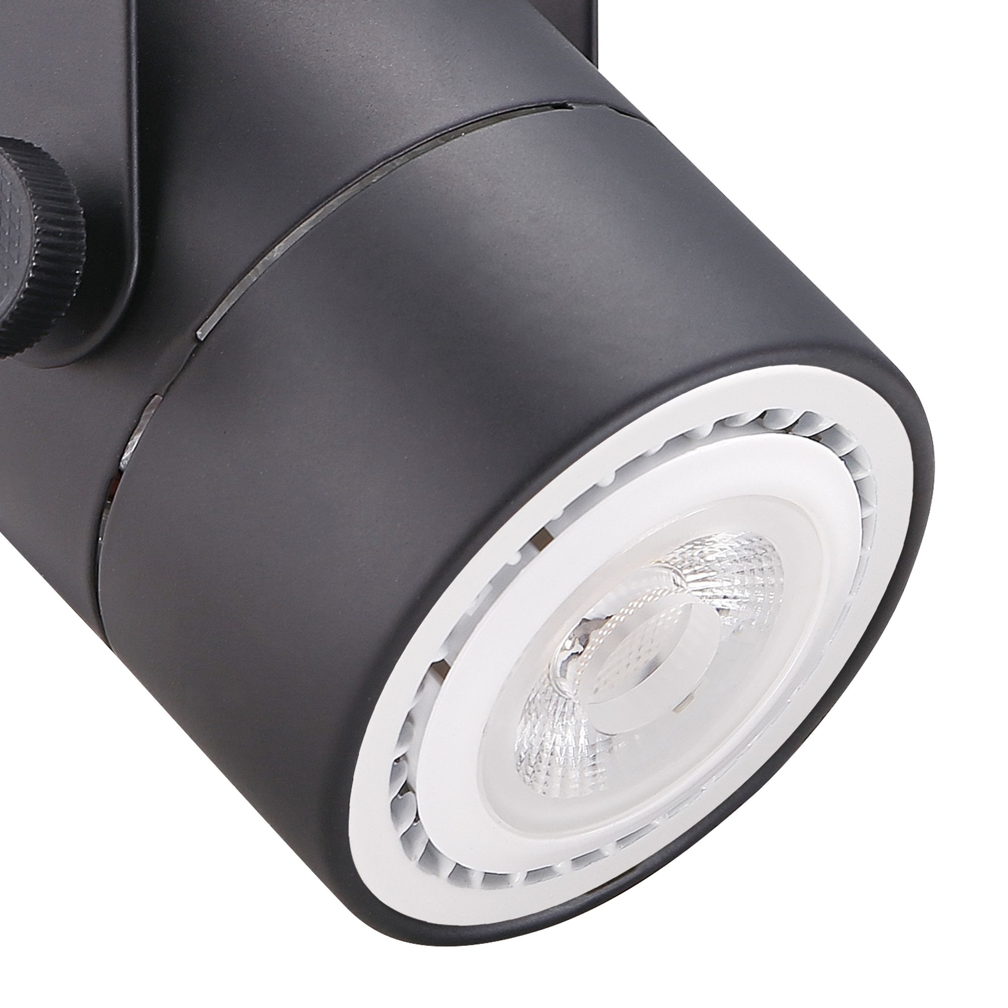 Black 7 Watt LED Track Head For Halo Single Circuit System 16G09