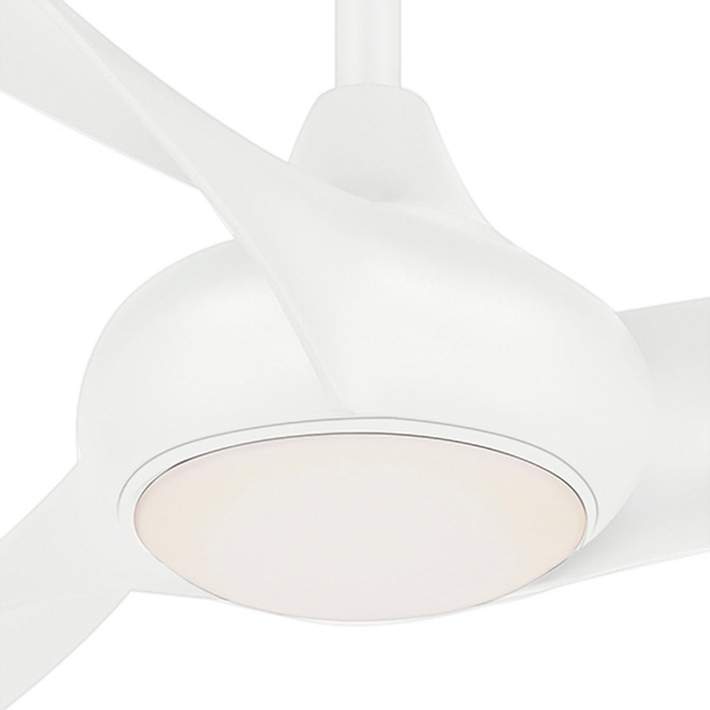 65 Minka Aire Light Wave White Large Led Ceiling Fan With Remote 176n0 Lamps Plus - Home Decorators Ceiling Fan Light Not Working
