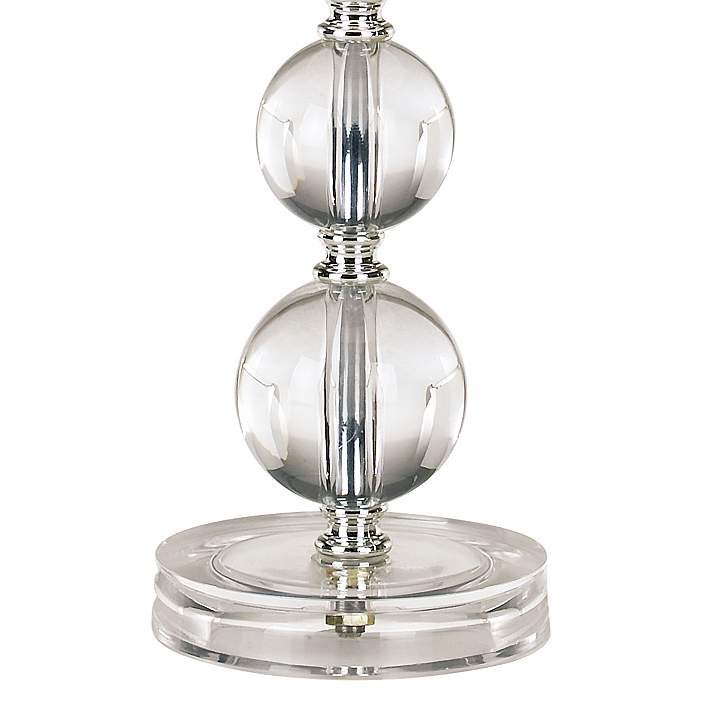 Herminie Stacked Ball Acrylic Table, Acrylic Stacked Ball Table Lamp