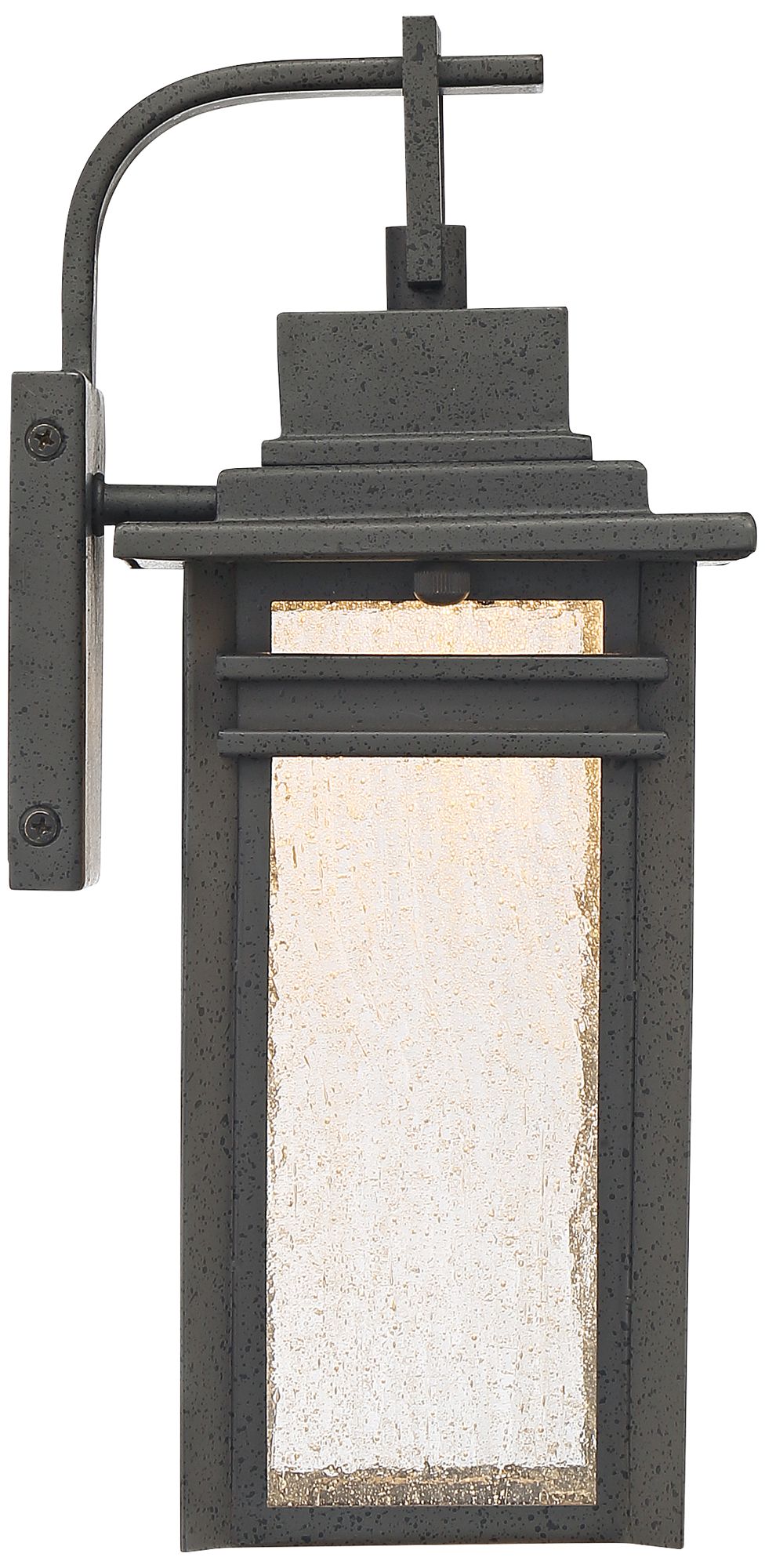 Quoizel Beacon 12 3/4" High Black LED Outdoor Wall Light 18A61