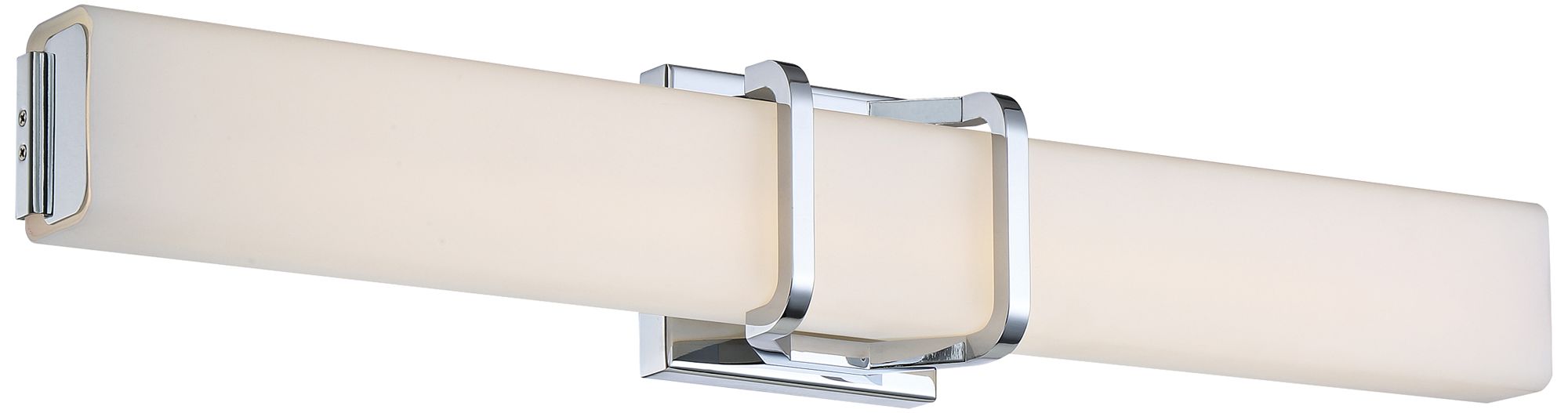 Platinum Collection Axis 25"W Polished Chrome LED Bath Light 18C72