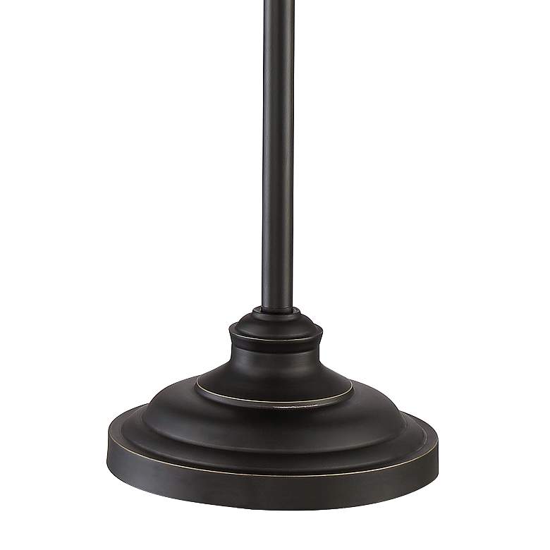 Ulysses Oil-Rubbed Bronze Industrial Lantern Floor Lamp more views