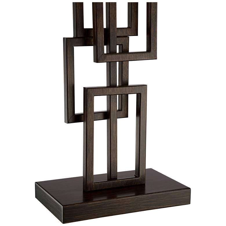 Kory Stacked Rectangles Bronze Table Lamp more views