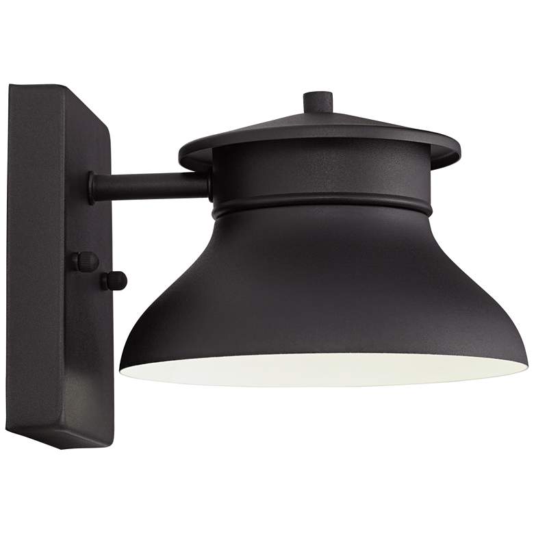 Danbury 5&quot; High Black LED Outdoor Wall Lights Set of 2 more views