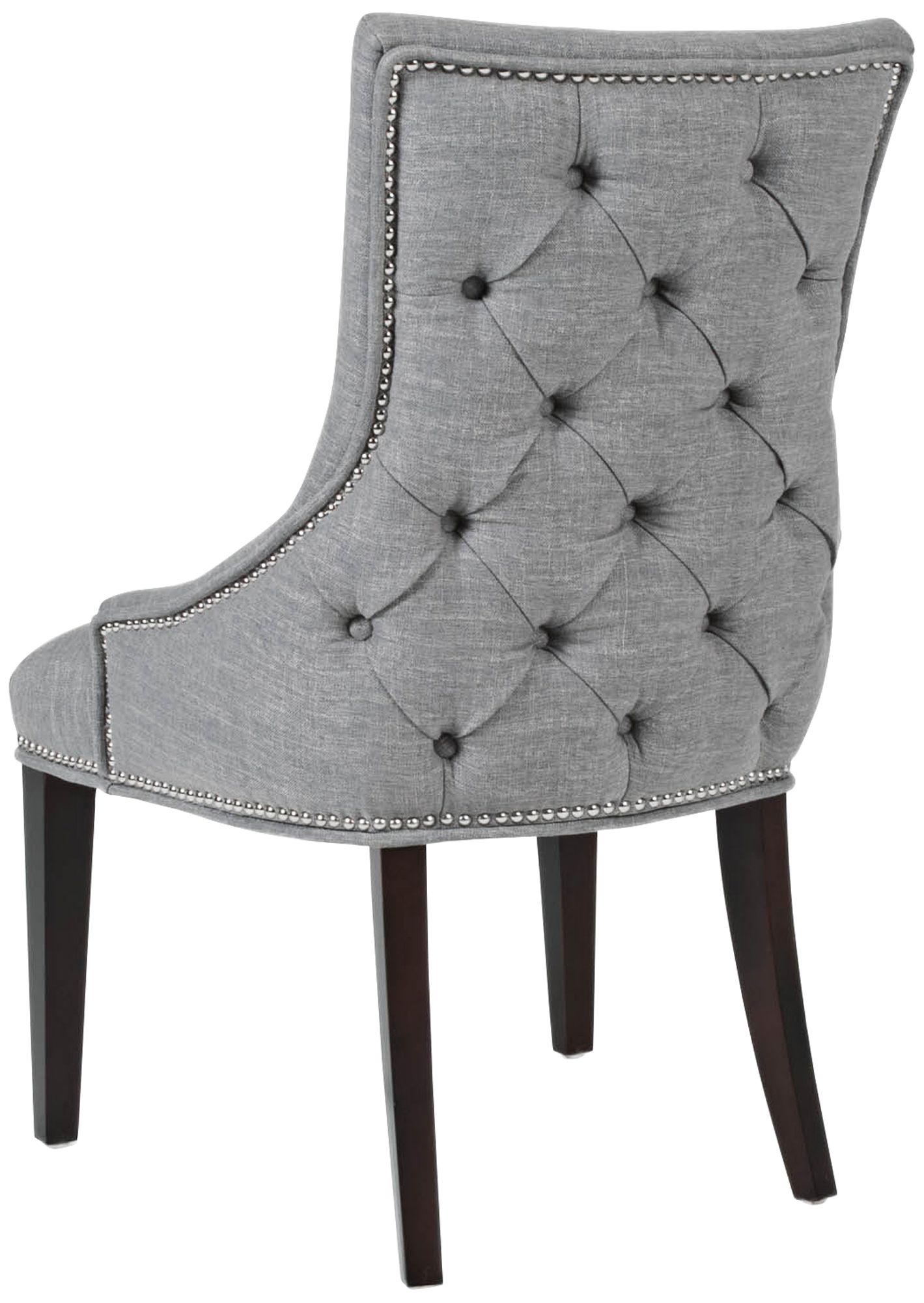 Villa Avenue Smoke Fabric Dining Chair - #1P509 | Lamps Plus