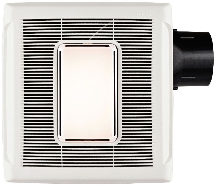 NuTone InVent White 70 CFM 2.0 Sones Bath Fan with Light - #1Y278 | Lamps Plus