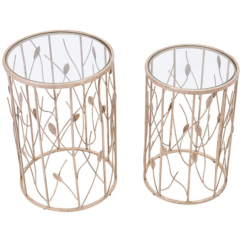 Image 5 Zuo Sage Gold Side Tables Set of 2 more views