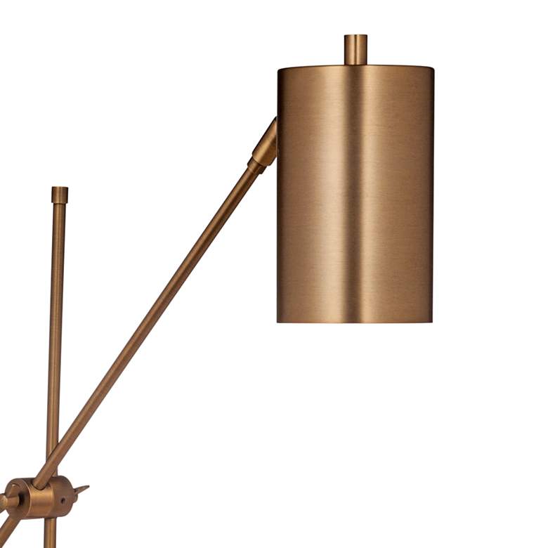 Image 3 Danielle Brass Metal Adjustable Desk Lamp more views
