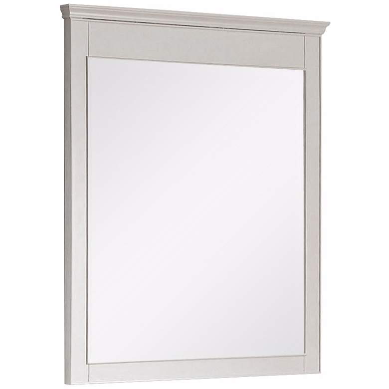 Avanity Windsor White 30&quot; x 36&quot; Rectangular Wall Mirror more views