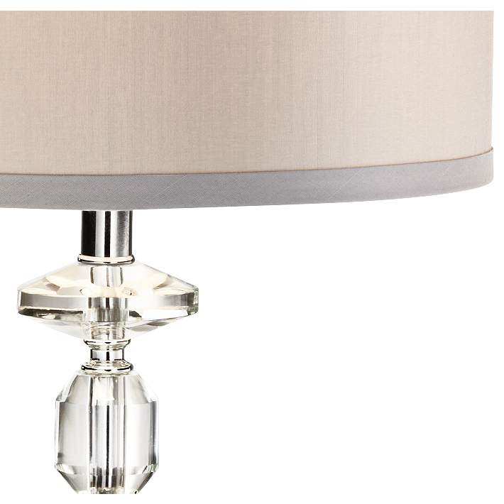 Aline Traditional Crystal Table Lamp, What Is A Threshold Lamp Shade Called