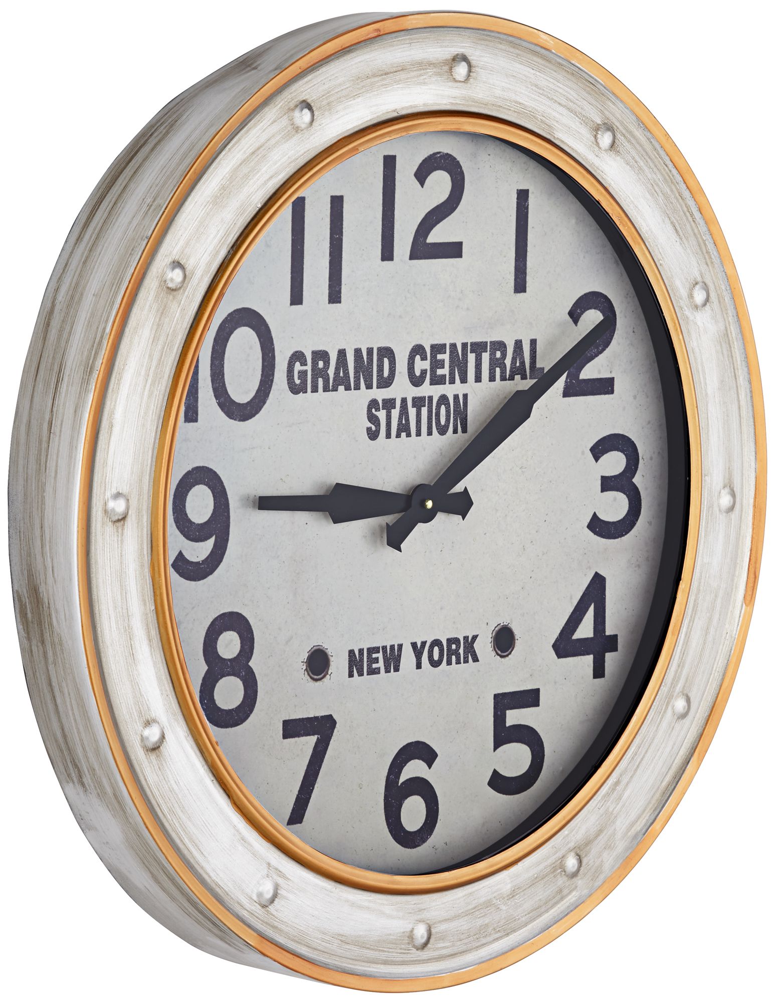 Grand Central Station 24" Railroad Train Wall Clock 31D69 Lamps Plus