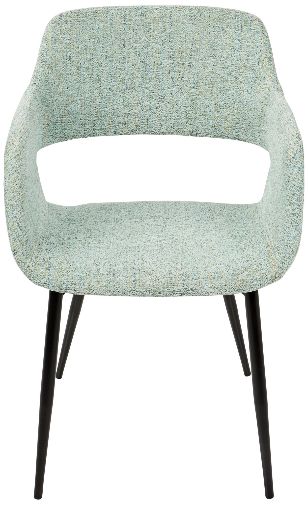 Margarite Light Green Fabric Dining Chair Set of 2 32W49 Lamps Plus