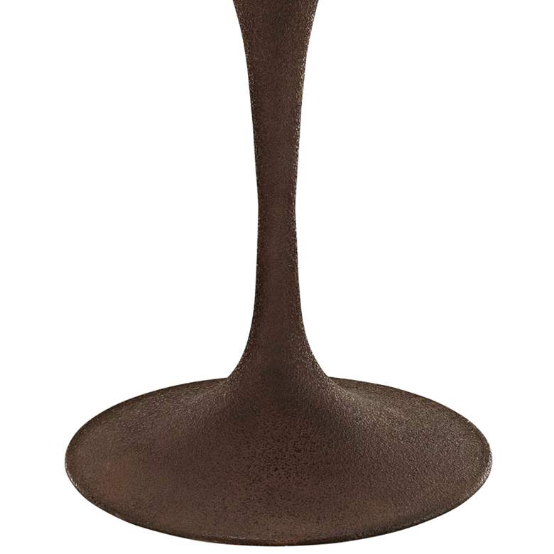 Image 2 Drive 30" High Brown Small Round Modern Dining Table more views