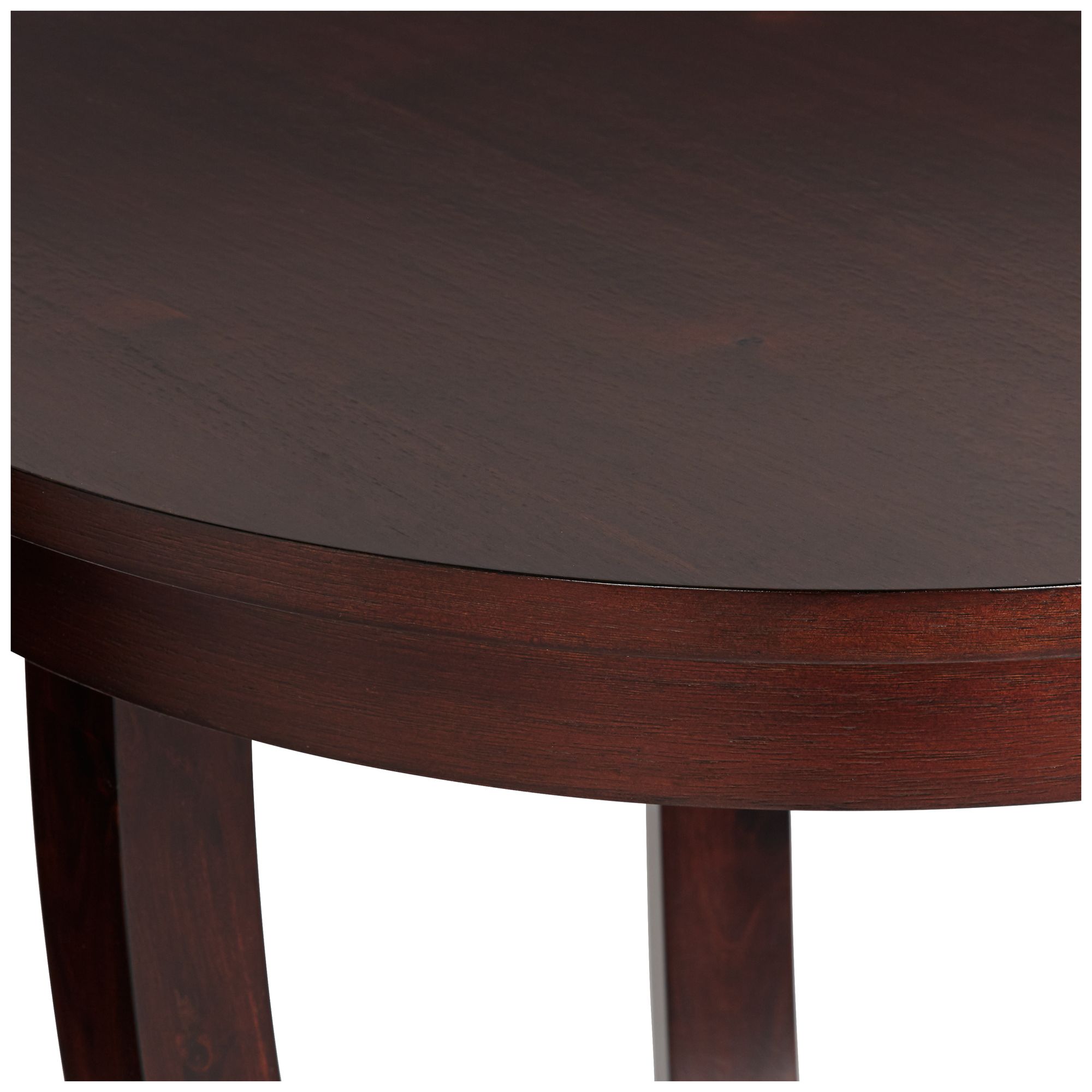 Nash 22" Wide Espresso Round Accent Table 35D48 Lamps Plus