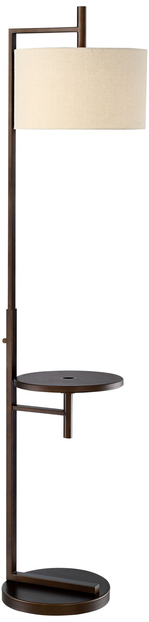 Mesa Tray Table Floor Lamp with USB Port 35M98 Lamps Plus