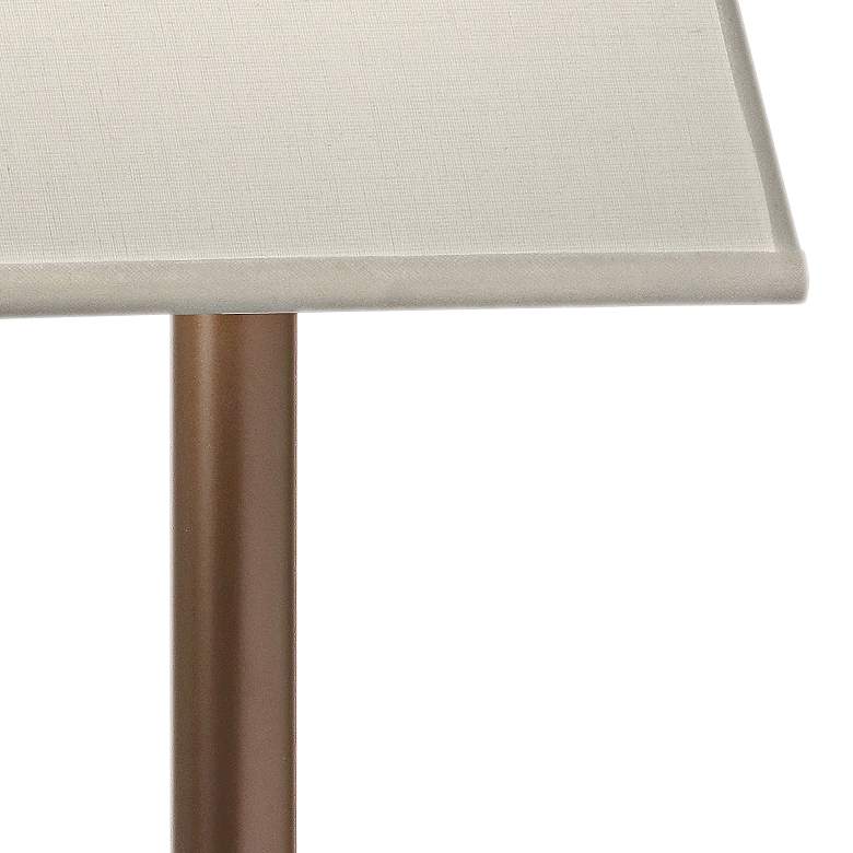 Image 3 Carson Oxidized Bronze Desk Lamp with USB Port and Outlet more views