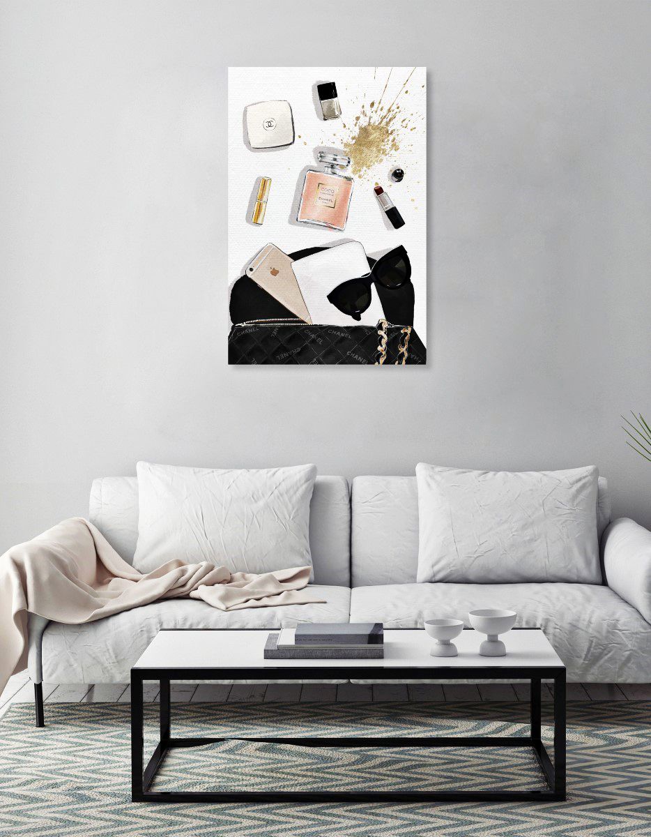 Oliver Gal Midnight Bag Canvas Wall Art 36C85 Lamps Plus