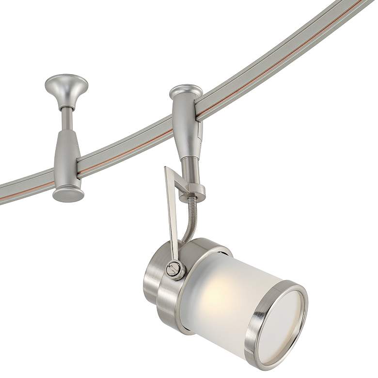 Quoizel Theater 5-Light Brushed Nickel LED Track Light more views