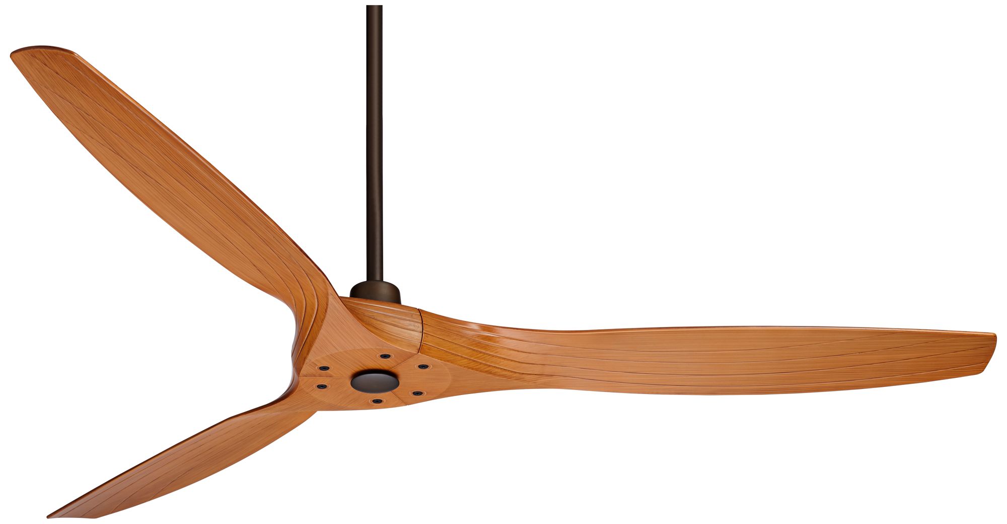 60" Aireon Bronze and Walnut Damp Rated Ceiling Fan ...