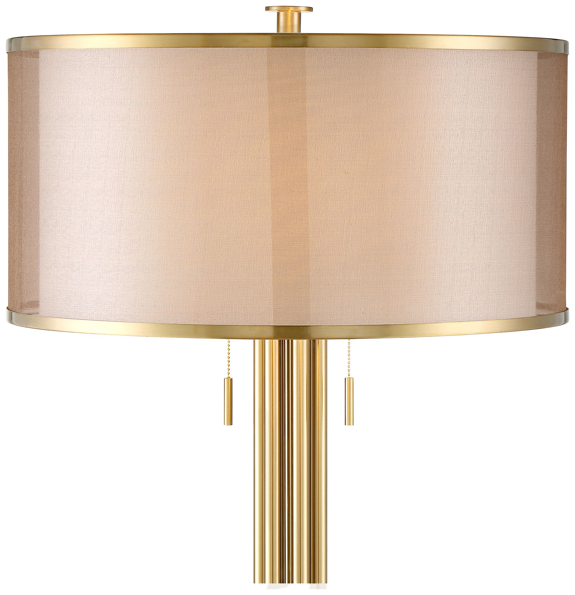 Possini Euro Granview Tall Floor Lamp with Double Shade ...