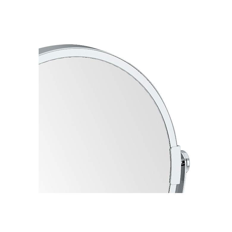 Gatco Latitude II Chrome Table Makeup Mirror more views