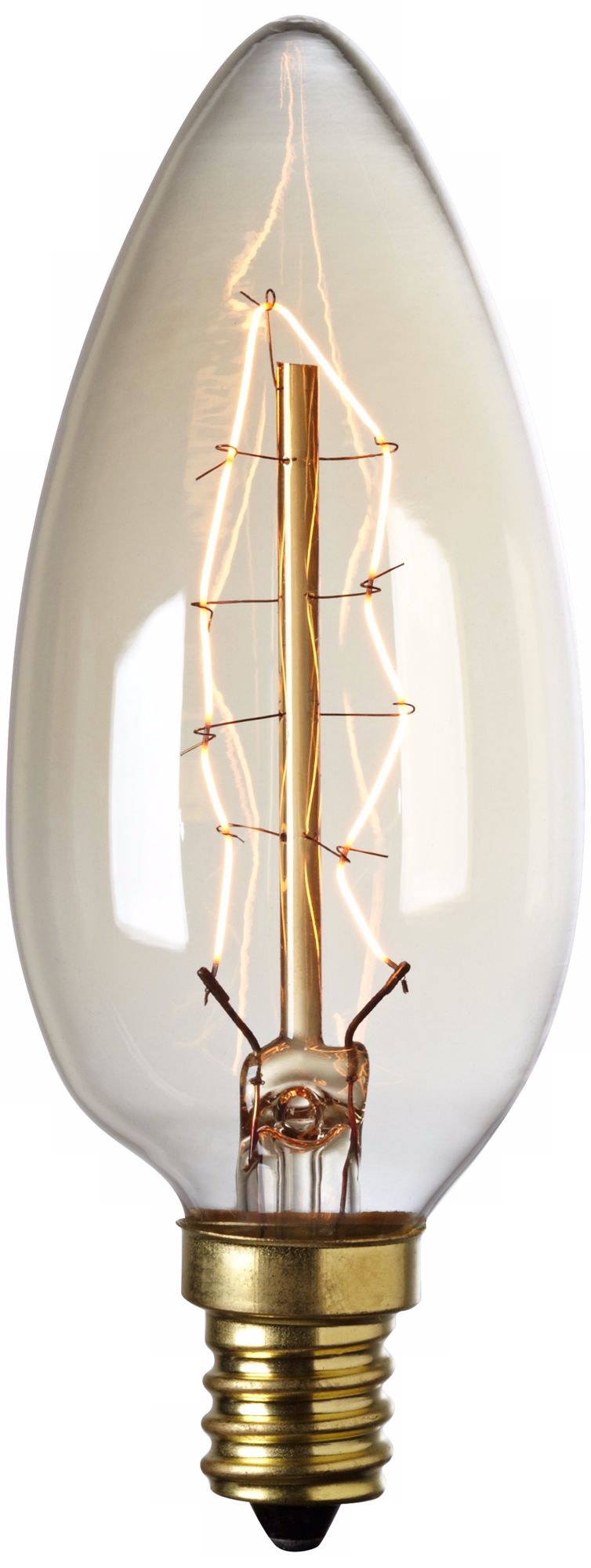 60 Watt Edison Style Candelabra Base Light Bulb - #3F799 | Lamps Plus