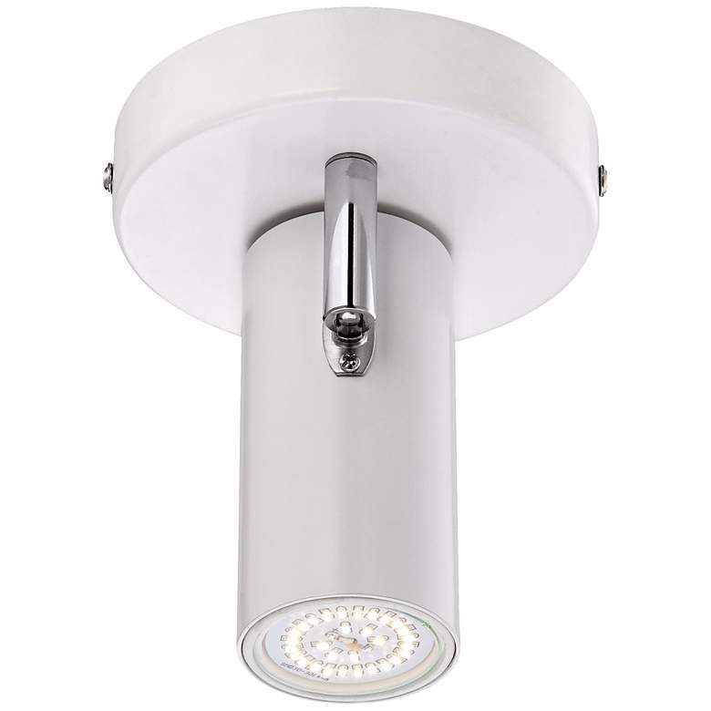 Galena 8&quot; Wide White Finish LED Track Fixture by Pro Track more views