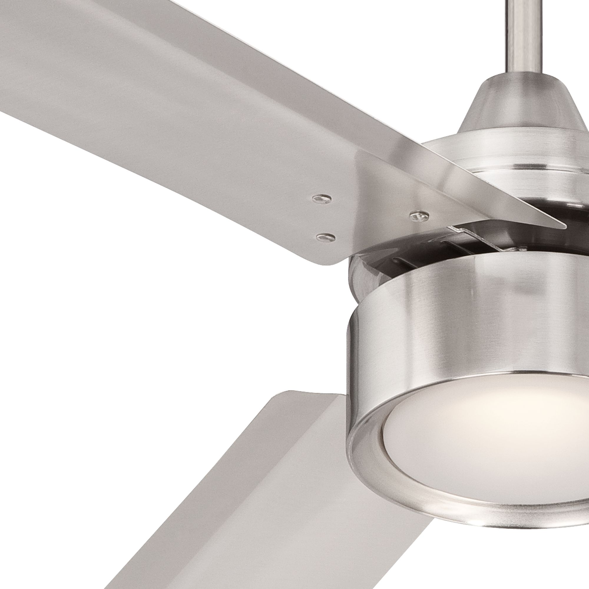 52 Casa Arcus Brushed Nickel Led Ceiling Fan 3x288 Lamps Plus