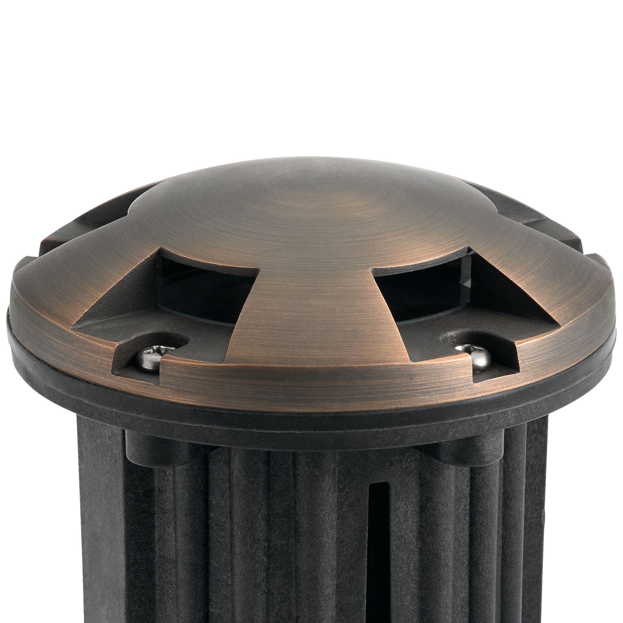 Kichler Rolph Centennial Brass Beacon InGround Well Light 40D96