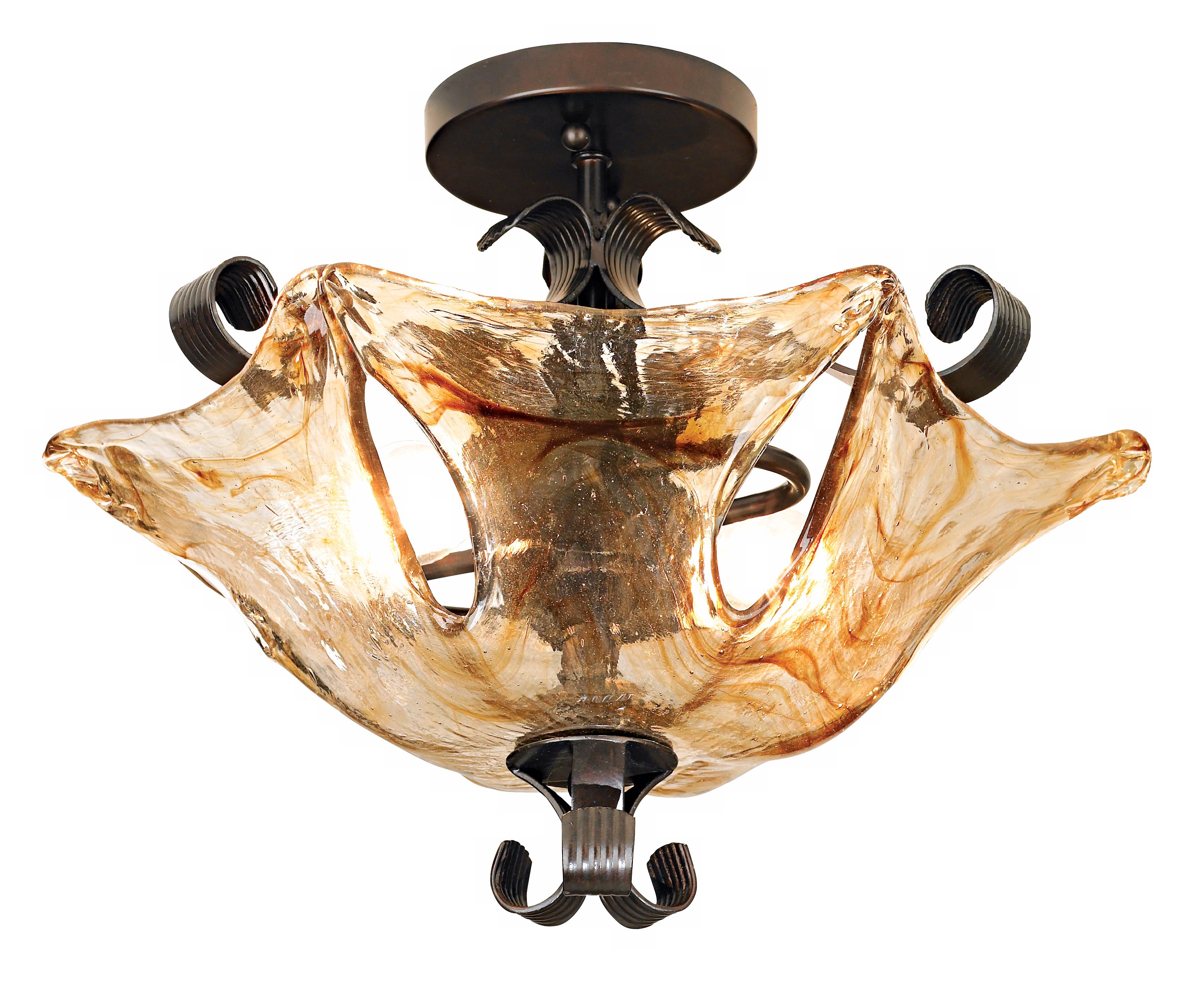 Uttermost Vetraio Collection 17" Wide Ceiling Light Fixture 41088