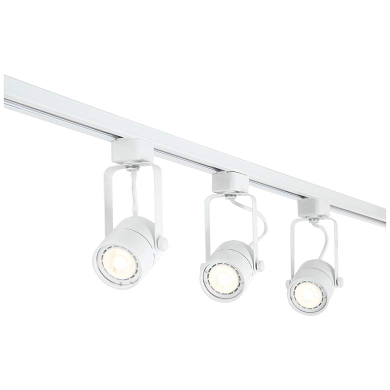Image 6 Pro Track Layna Linear 3-Light White LED Bullet ceiling or wall Track Kit more views