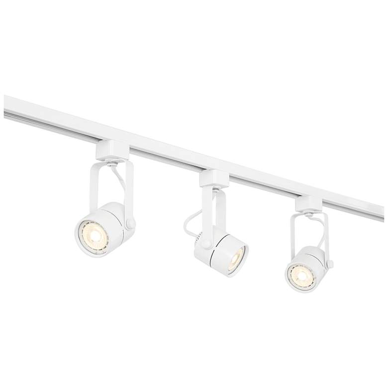 Image 7 Pro Track Layna Linear 3-Light White LED Bullet ceiling or wall Track Kit more views