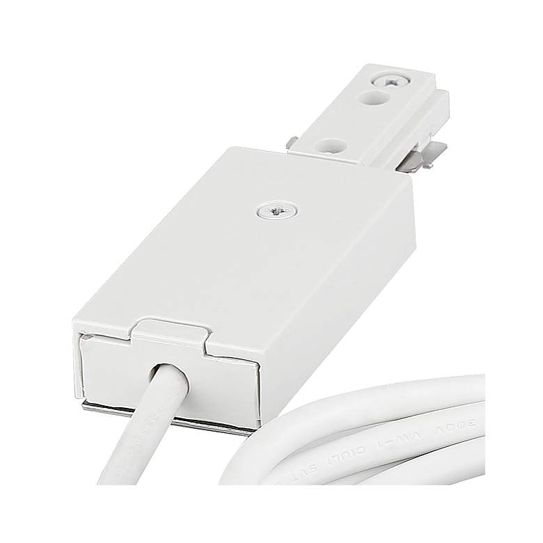 Image 2 Pro Track Spek 3-pin White Cord and Plug Connector more views