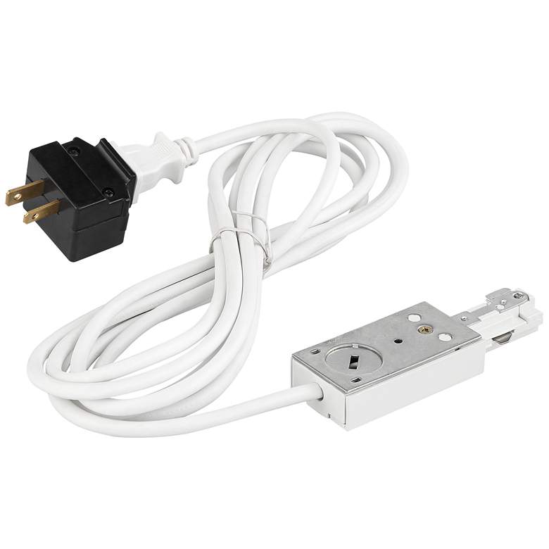 Image 4 Pro Track Spek 3-pin White Cord and Plug Connector more views