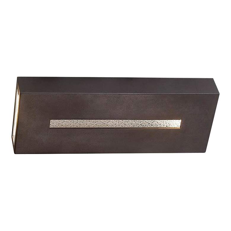 dweLED Tao 18&quot; High Bronze LED Outdoor Wall Light more views