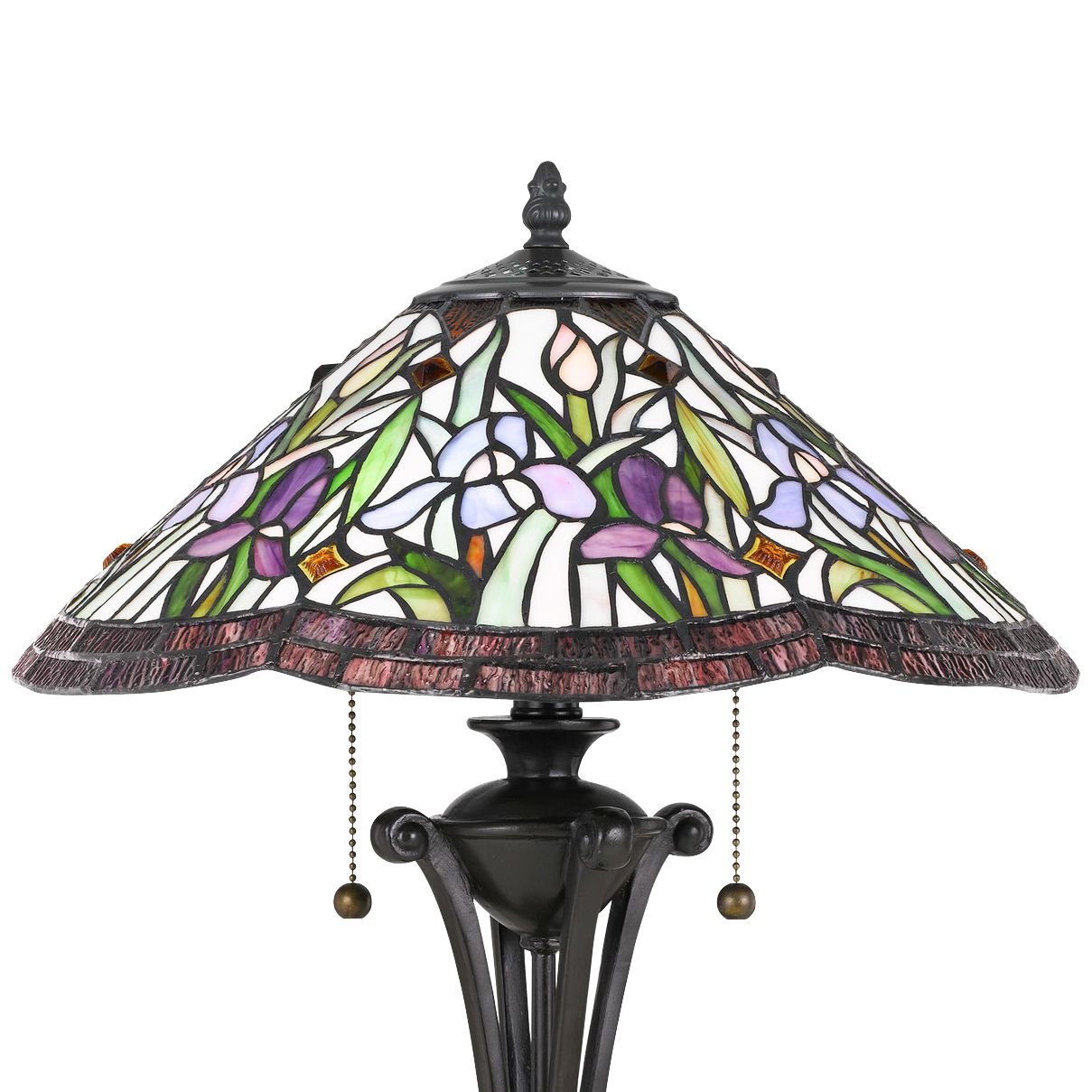 vintage quoizel table lamp