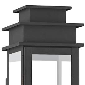 Princeton 20 1/4&quot; High Black Outdoor Wall Light more views