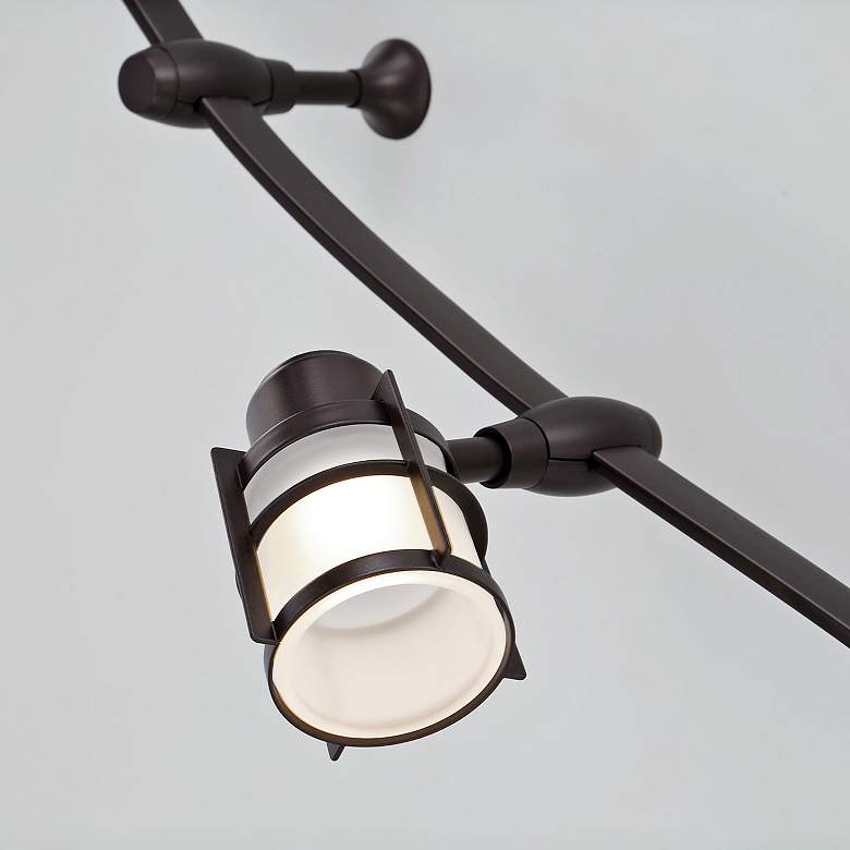 Quoizel Winside 5-Light Western Bronze LED Track Light more views
