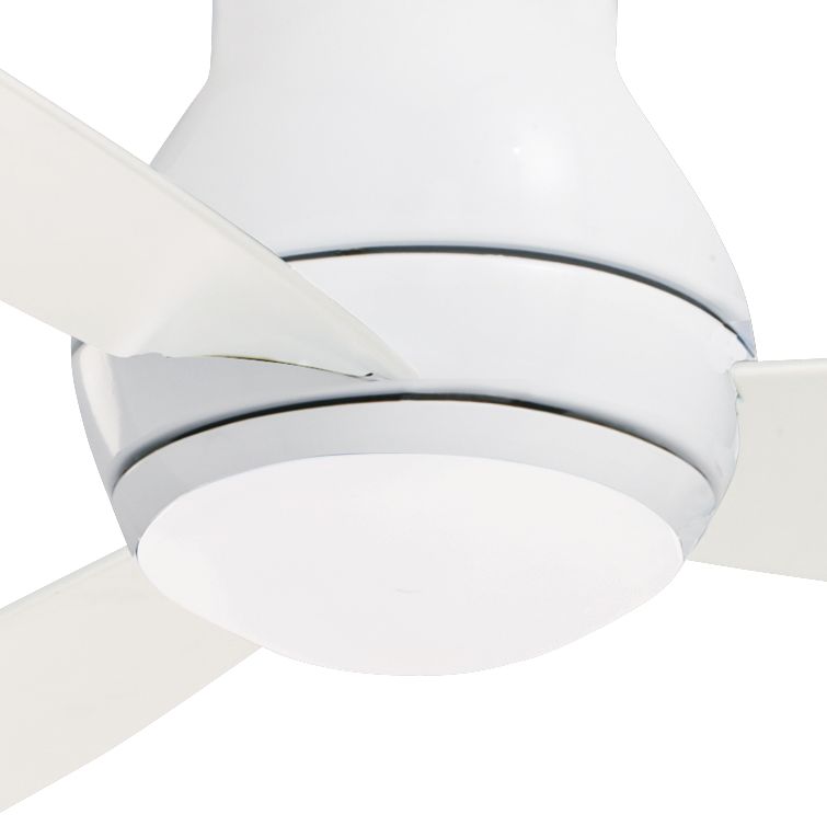 52 Emerson Curva Sky White Hugger Led Ceiling Fan 42n29