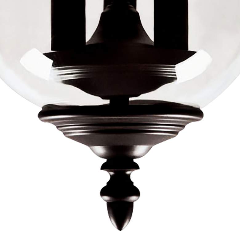 Image 3 Legacy 11 1/2"W Bronze and Glass 3-Light Ceiling Light more views