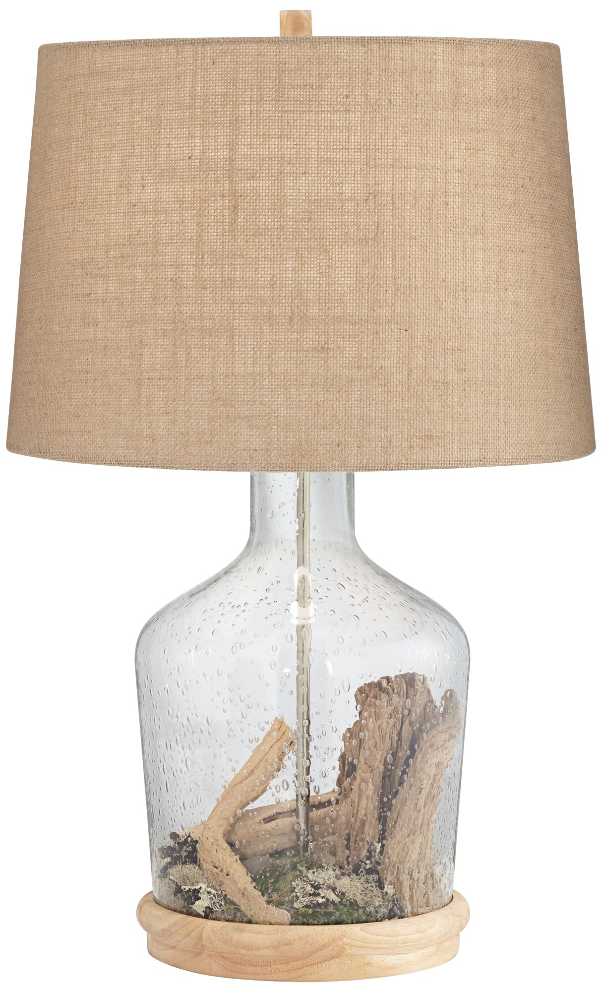 jewel filled table lamp